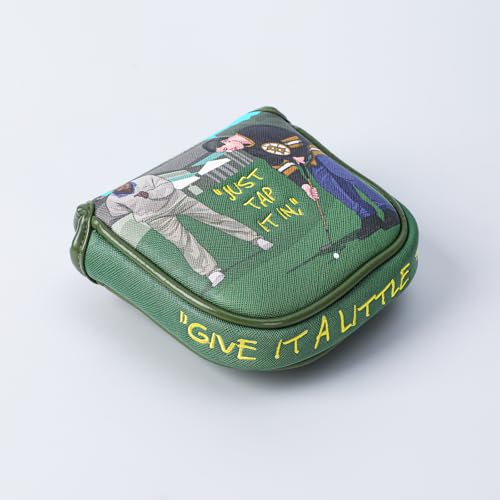 Golf Putter Cover Mallet & Blade Magnetic Protectors - Just Tap It In