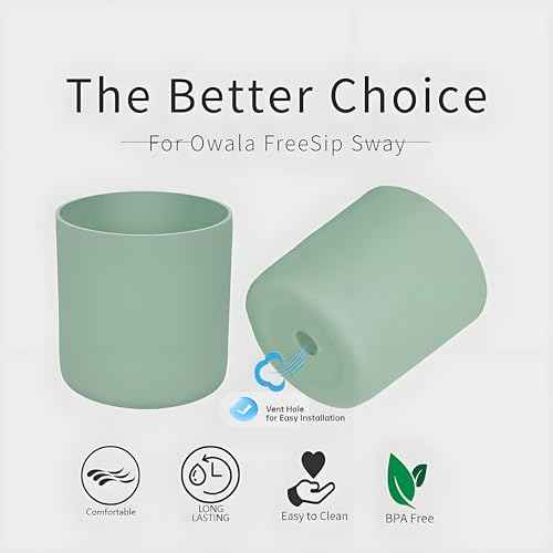 Protective Silicone Boots for Owala 30oz & 40oz FreeSip Sway Bottles & Tumblers, Anti-Slip Protective Sleeve for Owala Water Bottle
