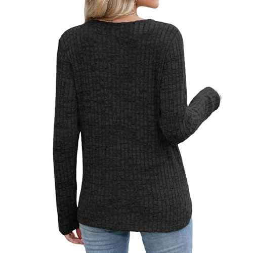 JomeDesign Womens Sweaters Long Sleeve Dressy Casual Tops Fall Outfits Fashion Clothes 2025 S-2XL