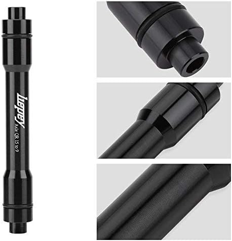 Alomejor Universal Axle Hub Adapter for Mountain Front Hubs Tube Shaft Quick Release Wheel Conversion Kit
