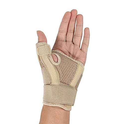Thumb Splint with Wrist Brace - Thumb Support Brace for Wrist Hand Thumb Stabilizer Fits Both Right Left Hand for Men and Women