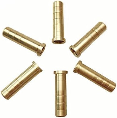 GPP Crossbow 22/64" Point Insert Brass Inserts for Crossbow Bolts Arrows Heads Broadheads Copper Arrow Inserts .297/7.6mm,110 Gr, 24 PK