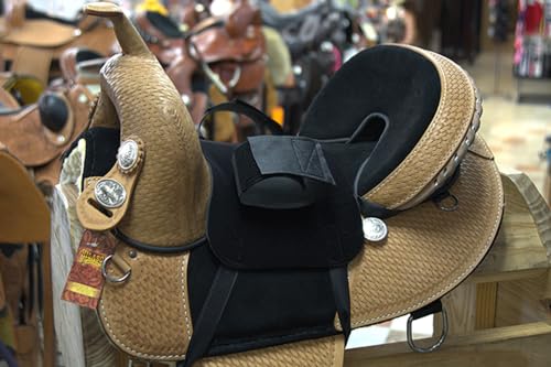 X-Large Western Anti Slip Horse Saddle Seat Cover Black