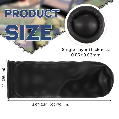 200/80 Pcs Latex Dust & Protective Covers Black - Equipment Storage