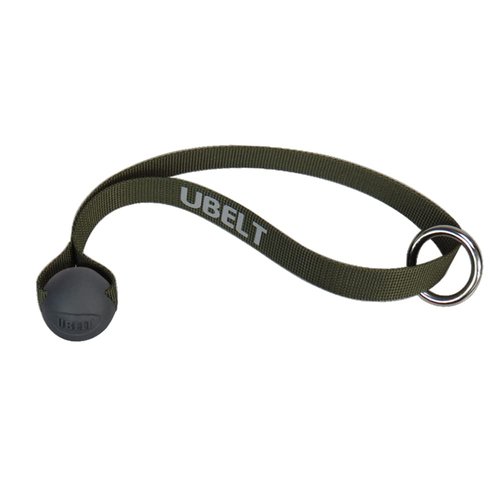 UBELT Door Anchor for Resistance Bands with Solid Rubber Ball. Great for Closed Loop Bands Physical Thereapy Home Workout Equipment… (ARMY GREEN)