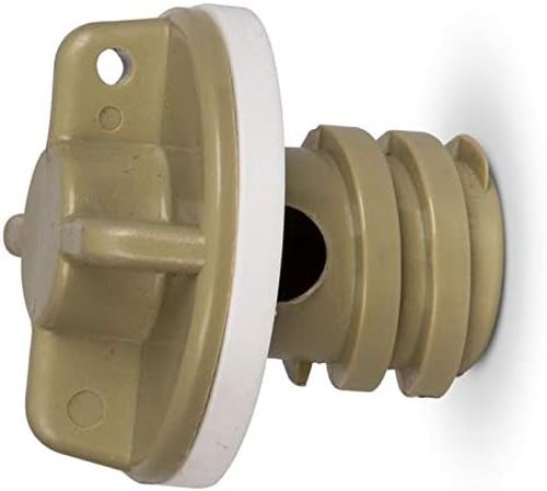 Engel White Cooler Drain Plug - Durable Replacement for Efficient Water Drainage