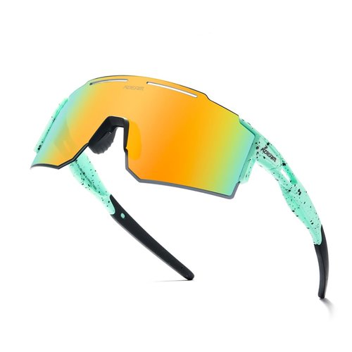RINKUOLYO Sports Polarized Sunglasses for Men and Women, Youth Kids Baseball Softball Sunglasses for Cycling, Running