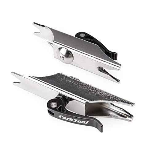 Park Tool,One Size TS-2EXT.3 - TS-2 Truing Stand Upright Extensions and Thru-Axle Adaptors, Silver