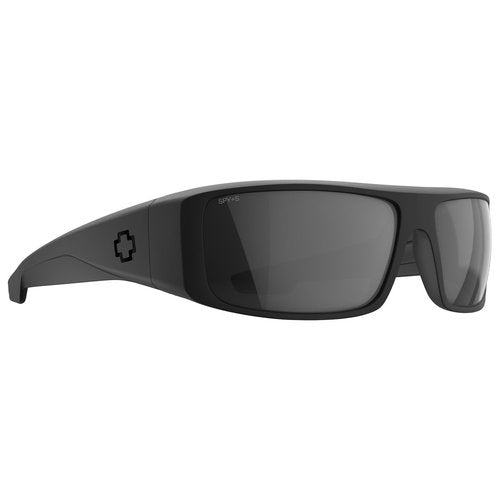 Spy Optic Men's Logan Ansi Rectangular Sunglasses, Matte Black Happy Photochromic, 61