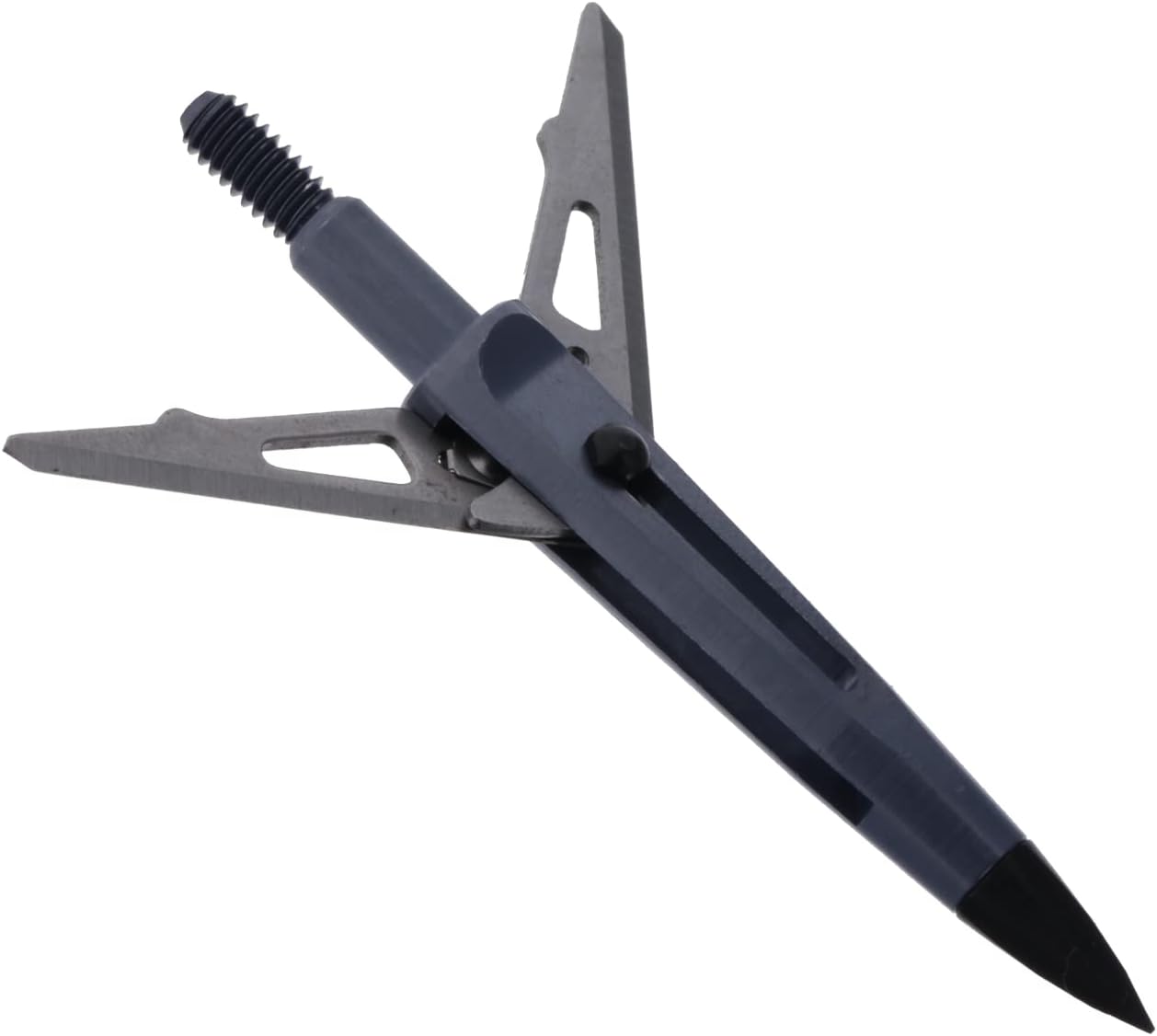 New Archery Products Killzone 2 Blade Rear-Deploying Bow Hunting Mechanical Broadheads with 2" Cutting Diameter & Spring-Clip Design - 3 Pack
