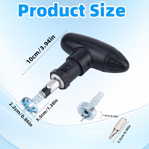 Golf Spike Removal Tool - Zinc Alloy Shoe Spike Wrench for Golf Shoes