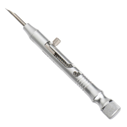 AnglerCo Retractable Fish Venting Tool with Pocket Clip for Deep Sea Fishing