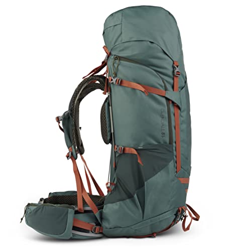 Kelty Glendale 85L – 105L Multiday Backpacking and Thru Hiking Pack, Fit Plus Suspension, Shoulder Strap Pockets, Customized Fit, Long Haul Backpack, 2023 (Duck Green, 105L)