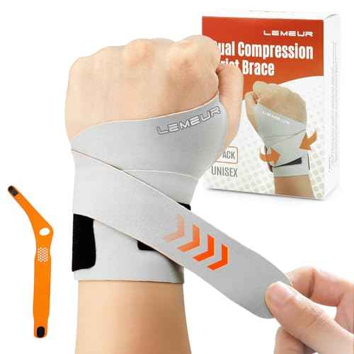 Carpal Tunnel Wrist Brace Ulnar Wrist Brace, Ultra-Thin Elastic Hand Brace for TFCC Tear, Adjustable Wrist Wrap Helps Relieve Tendinitis Arthritis Carpal Tunnel Pain£¨Left Hand£©