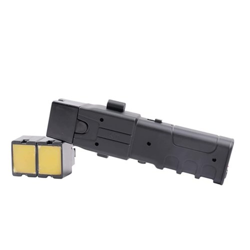 Stun Gun,Flashlight Stun Guns with Safety Disable Pin.Wall Charger Included
