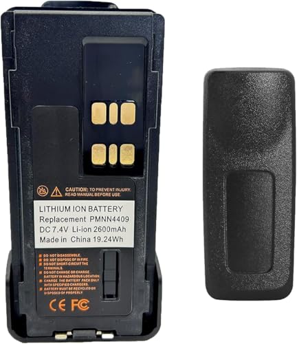 2600mAh Li-ion Battery for Two-Way Radios XPR3300 XPR3500 XPR7550 Series Replacement
