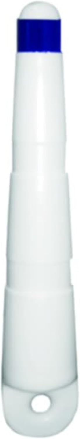 Taylor Made Sully Stick Winter Stick, White (6"D x 31"L) – Long tapered buoy for winter – 18” & 48” visibility above water line – Reflective blue stripe – 15 to 40 lbs. buoyancy rating – 2020108657