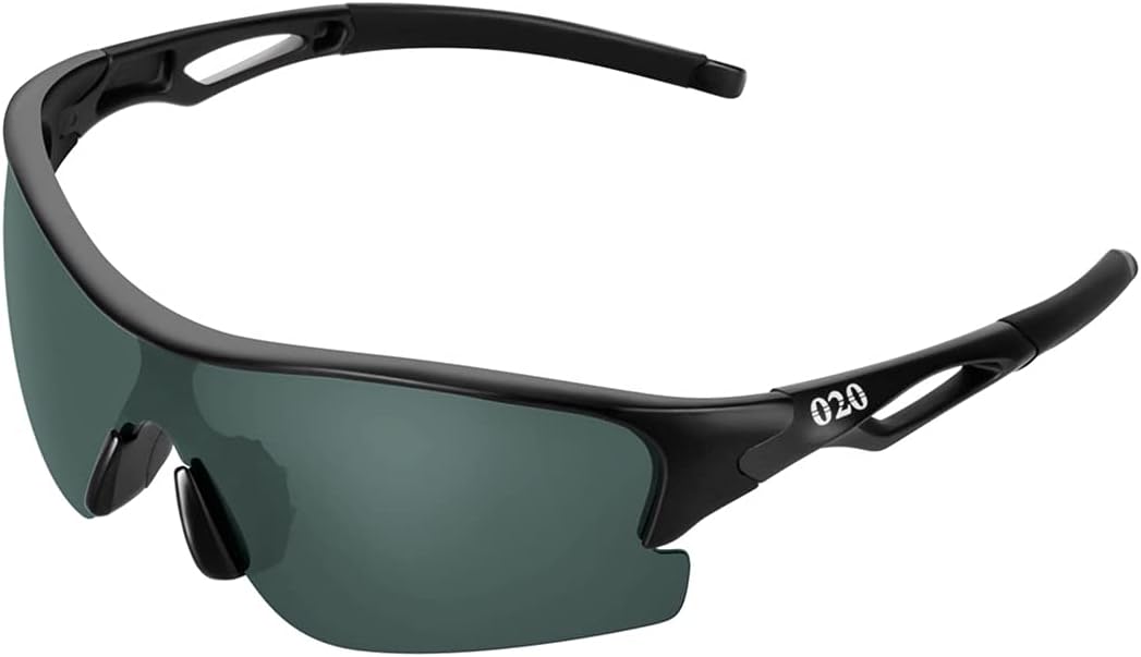 O2O Polarized Sports Sunglasses for Running Jogging Baseball Softball Men Women Teens Youth