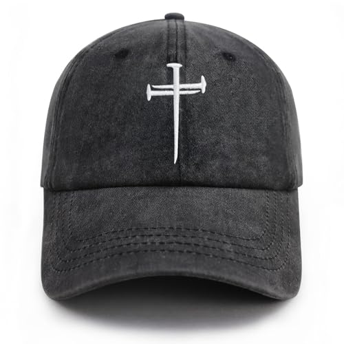 Christian Jesus Cross Baseball Cap Embroidered Dad Hat - Style 5 Jesus