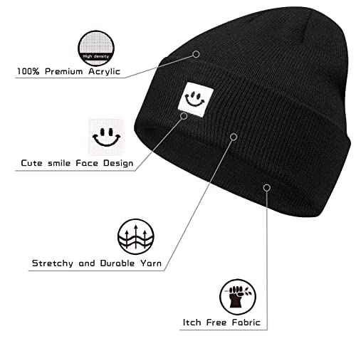 Knit Beanie Hat for Men/Women 2Pack