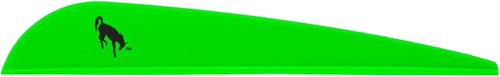 Bohning 4" Bronco Vanes, Neon Green, 36pk