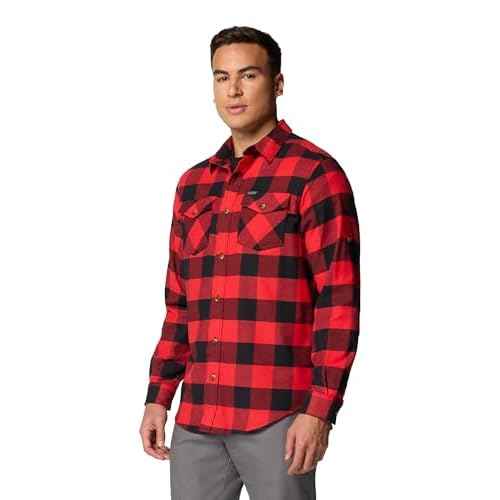 Columbia Men's Bearmouth Springs Roll Up Long Sleeve Flannel Shirt
