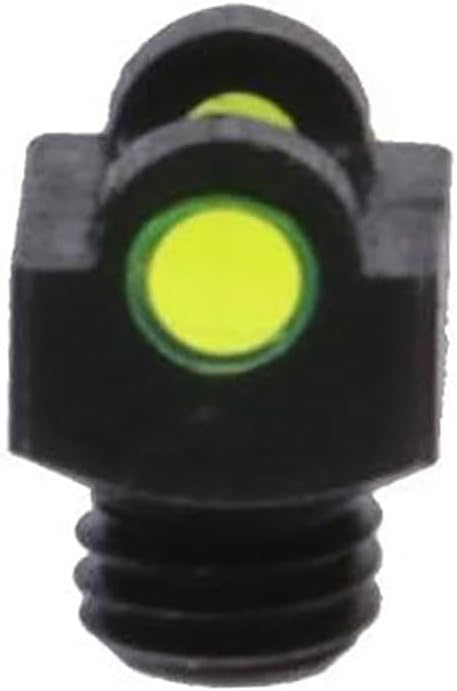 TruGlo Low-Profile All-Metal Construction Starbrite Deluxe Fiber Optic Shotgun Replacement Bead, Red or Green