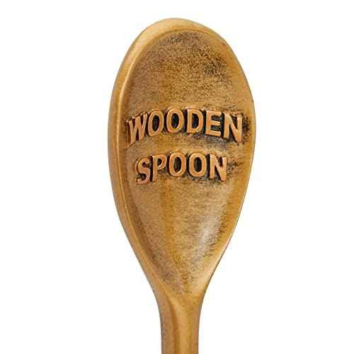 Juvale Cook Off Trophy Wooden Spoon Award - 2.5 x 6.2 x 1 in, Mini Bronze Resin - Funny Cooking Contest Trophy for Bake-Off, Chili & Salsa Competitions