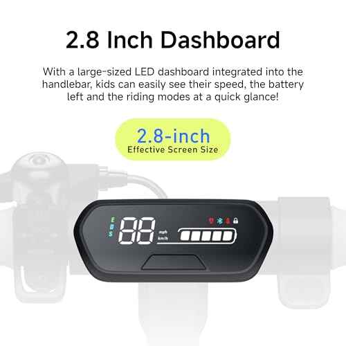 Segway Ninebot eKickScooter - Electric Scooter for Kids 6-14, w/t Adjustable Handlebar Height (Only C2 Pro) for Riders up to 132 lbs, Includes New Cruise Mode, UL-2272 Certified