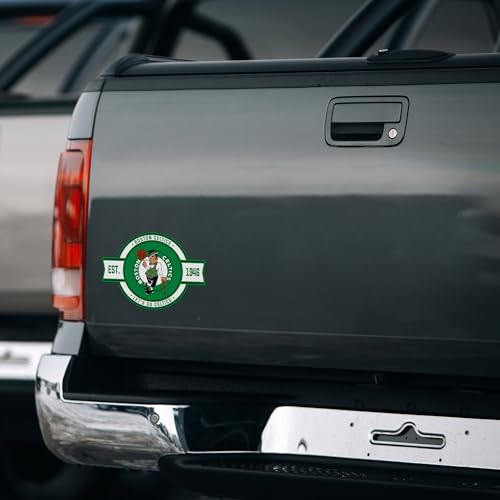 NBA Boston Celtics Badge Magnet - Car, Fridge, Home Decor - Green & White - Variation of THIS listing