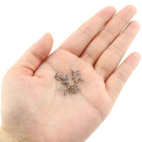 DGZZI 10PCS Brake Pad Cotter Pin Caliper Retaining Ring Spring Clip Replacement Part Anti Loss Pin Stainless Steel Bicycle Caliper Spring Clip for Replacement Part