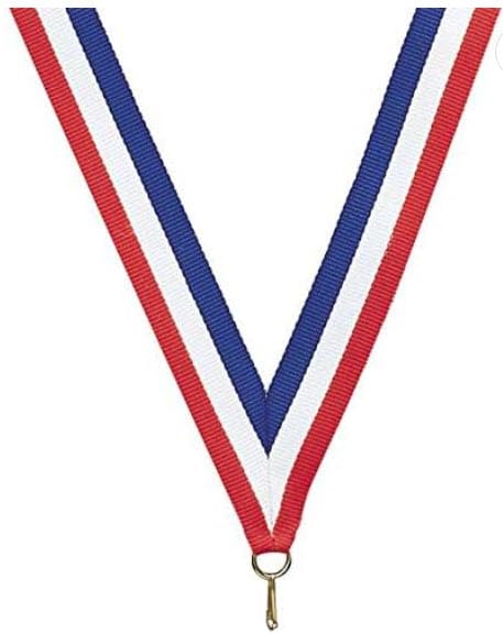 Volleyball Medals Pack of 10 with Ribbons - Gold Award Medallions for Sports Recognition