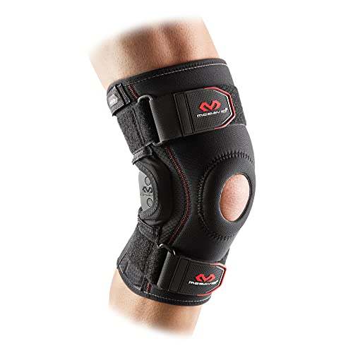 XX-Large Knee Brace with Polycentric Hinges & Support Straps - Max Compression & Stability