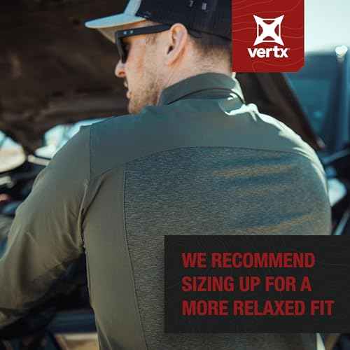 Vertx Expedition Men's Long Sleeve Shirt, Tactical, CCW Compatible, with Sun Protection