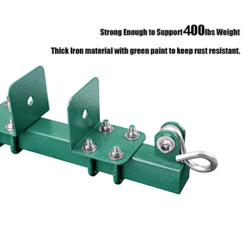 Betooll 2PCS Glider Swing Brackets for Play Set Horse Swing Supports 400lbs Capacity