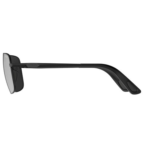 BEX® SUNGLASSES PORTER FULL METAL FRAME LIFESTYLE SUNGLASSES (Matte Black/Gray/Silver)
