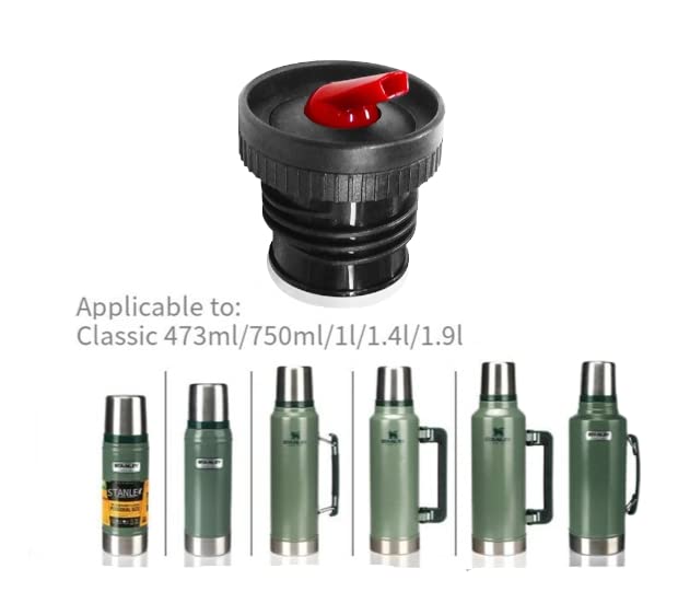 Stanley Thermos Stopper Pico de Mate Replacement Part For Classic Vacuum Insulated Wide Mouth Bottle Thermos (1.1QT, 1.5QT, 2QT)