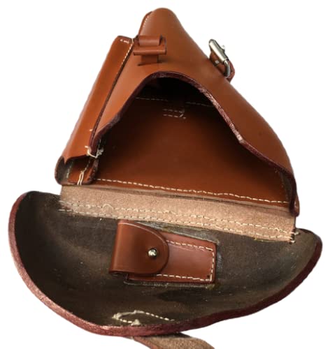 Tan Leather P08 Style Holster with Accessory Tools - Historical Reproduction