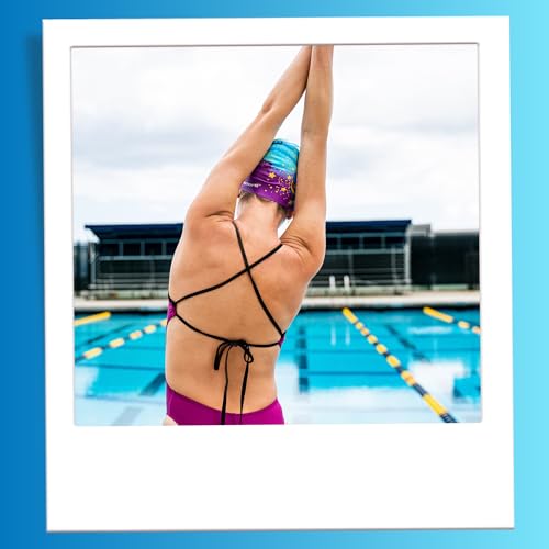 Sporti Women's Athletic Tie Back One-Piece Swimsuit - Black 34 Variation