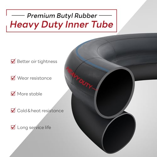 20x3.5 20x4.0 Heavy Duty Fat E-Bike Tube, 20" Replacement Fat Bicycle Inner Tube(Single), Reliable 20 x 3.5-4.0 Bike Inner Tube AV32mm Schrader Valve for City/Road/Mountain/Electric Cycling Scenarios