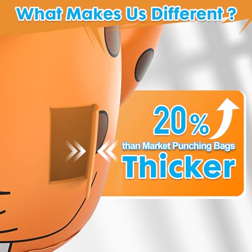 Inflatable Dinosaur Punching Bag for Kids - 47-Inch Bounce-Back Toy for Ages 3-14