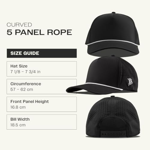 Men's Rope Hat - White/Orion Bump 'N Run 5 Panel Baseball Cap