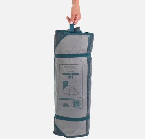 Decathlon Quechua MH100, Outdoor, Waterproof Family Camping Tent, 3 Person, Off White