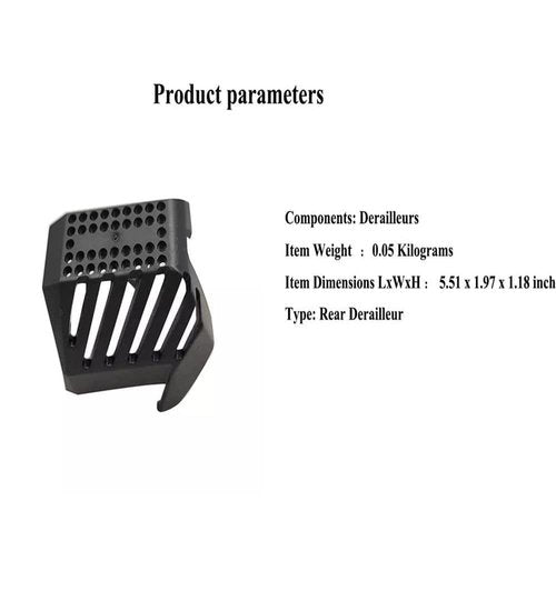 Derailleur Battery Cover for Sram AXS GX X01/EAGLE/XX1/ AXS Bike Battery Protector Cover Prevent Bumping Heat Dissipation Light Weight, One Size, Black