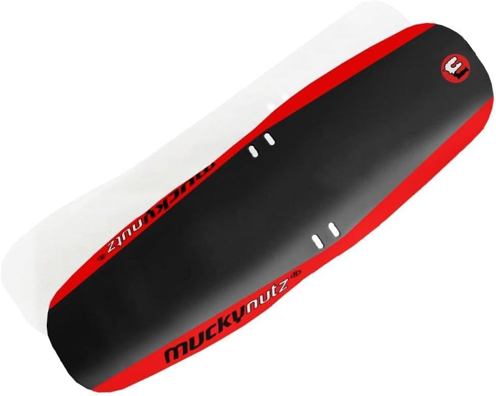 Mucky Nutz Face Fender XL, Black, Stainless Steel, Mountain Bike, Front