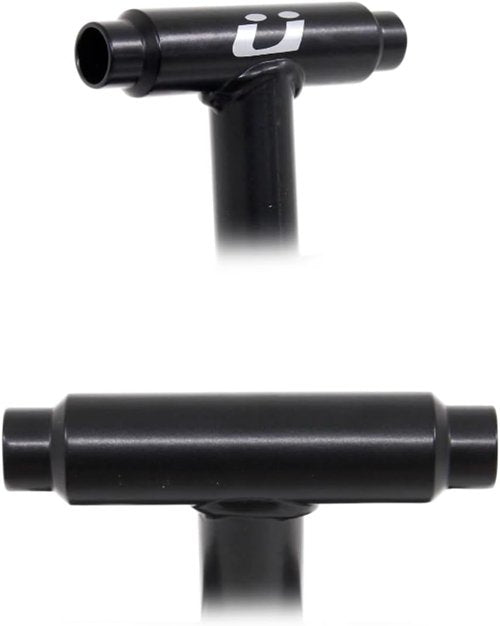 KUAT Dirtbag Bike Storage & Transportation Rack | Durable Steel Compact Direct Bolt-On Secure Bicycle Hauling Mount for Truck Beds Trailers Cargo Carriers | Black, 12mm x 100mm - Thru-Axle