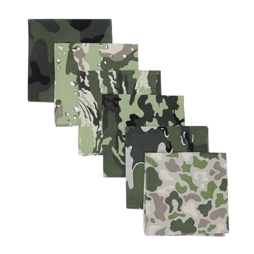 Bioworld Lightweight Multicolored 22"x22" (6-Pack, 12-Pack and 48-Pack) Bandana Set