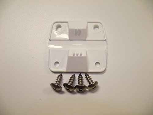 Aftermarket Coleman Cooler Replacement Hinges with Stainless Steel Screws (2 Pack)