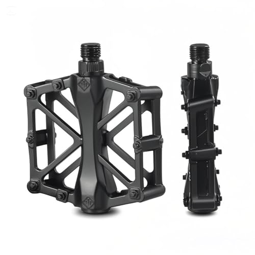 Lightweight Aluminum Mountain Bike Pedals 9/16" Waterproof Sealed Bearings - 2PCS