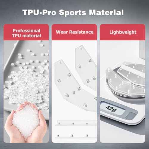 Mellbree Snowboard Stomp Pad, Pro-Grade TPU 3D Anti-Slip Grip for Ultimate Control Cold-Resistant Adhesive Clear Design Keeps Board Graphics Visible Enhanced Traction for Confident Snowboarding